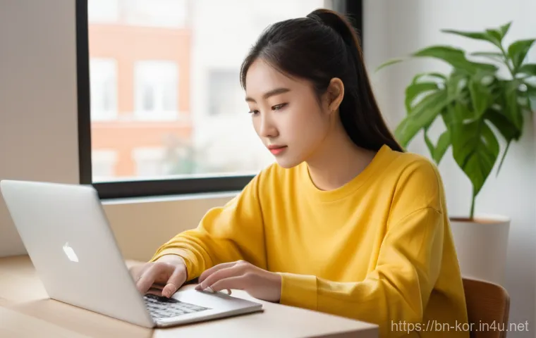 비문학 독해 연습 - **Prompt:** "A young woman in her early twenties, of East Asian ethnicity, is seated comfortably at ...